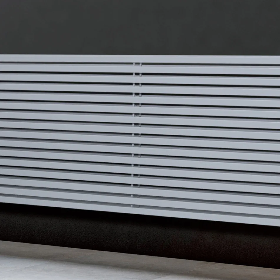 Hydraulisk kylare med dubbla fyrkantiga sektionselement Made in Italy - Hallon Viadurini