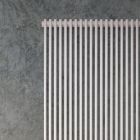 Hydraulisk kylare med en serie vertikala element tillverkad i Italien - kol Viadurini