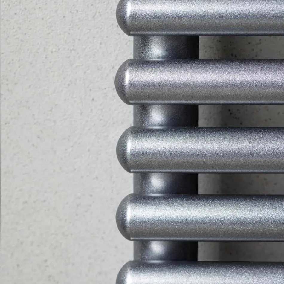 Väggmonterad hydraulisk designradiator i olika storlekar upp till 1154 W - pingvin Viadurini