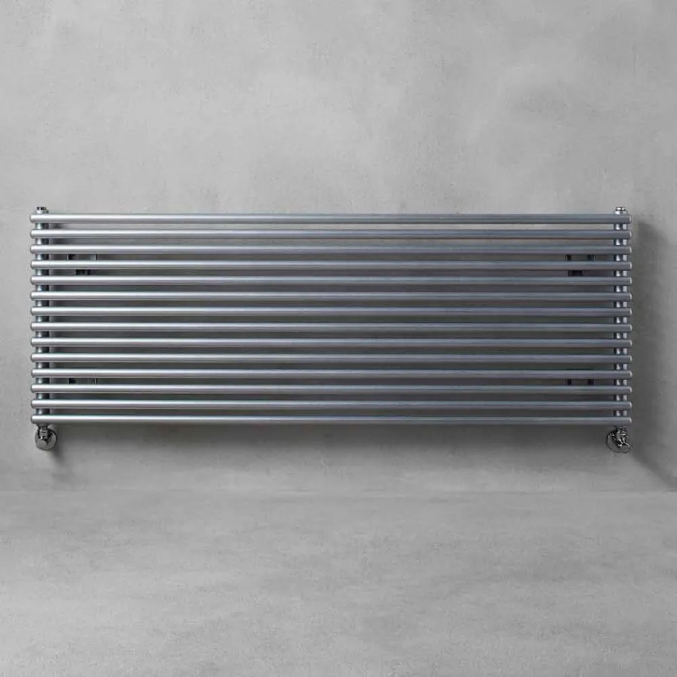 Väggmonterad hydraulisk designradiator i olika storlekar upp till 1154 W - pingvin Viadurini