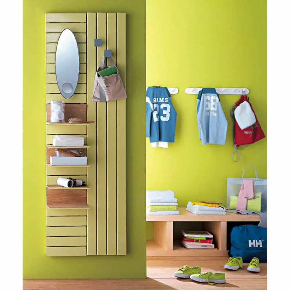 Termoarredo hydraulisk stål med Utility Scirocco H hyllor Viadurini