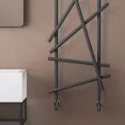 Hydraulisk kylare i stål med rundsektionsrör Tillverkad i Italien - slumpmässigt Viadurini