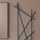 Hydraulisk kylare i stål med rundsektionsrör Tillverkad i Italien - slumpmässigt Viadurini