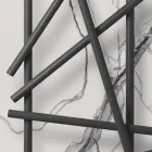 Hydraulisk kylare i stål med rundsektionsrör Tillverkad i Italien - slumpmässigt Viadurini