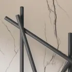 Hydraulisk kylare i stål med rundsektionsrör Tillverkad i Italien - slumpmässigt Viadurini