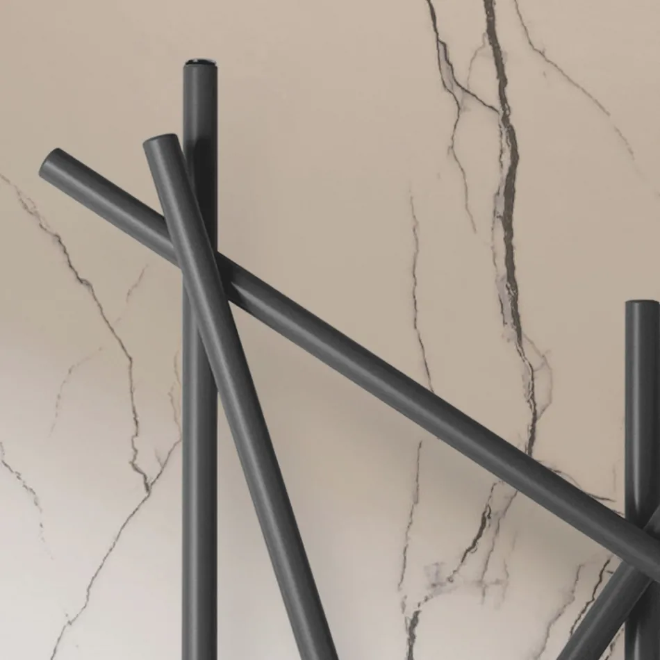 Hydraulisk kylare i stål med rundsektionsrör Tillverkad i Italien - slumpmässigt Viadurini