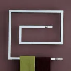 Hydrauliska Termoarredo borstat Snake rostfritt stål genom Scirocco H Viadurini