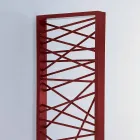 Hydrauliska Termoarredo stål, storstads stil Mikado Scirocco H Viadurini