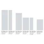 Hydraulisk kylare i italiensk marmorpulver upp till 1200 Watt - Linjer Viadurini