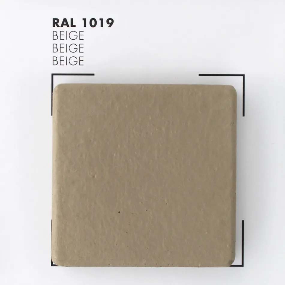 Modern hydraulisk kylare i italiensk marmorpulver - texturerad Viadurini