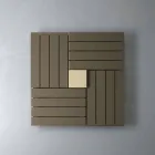 Termoarredo hydraulisk kvadratisk design som göras i Italien Square Scirocco H Viadurini