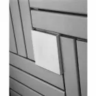 Termoarredo hydraulisk kvadratisk design som göras i Italien Square Scirocco H Viadurini