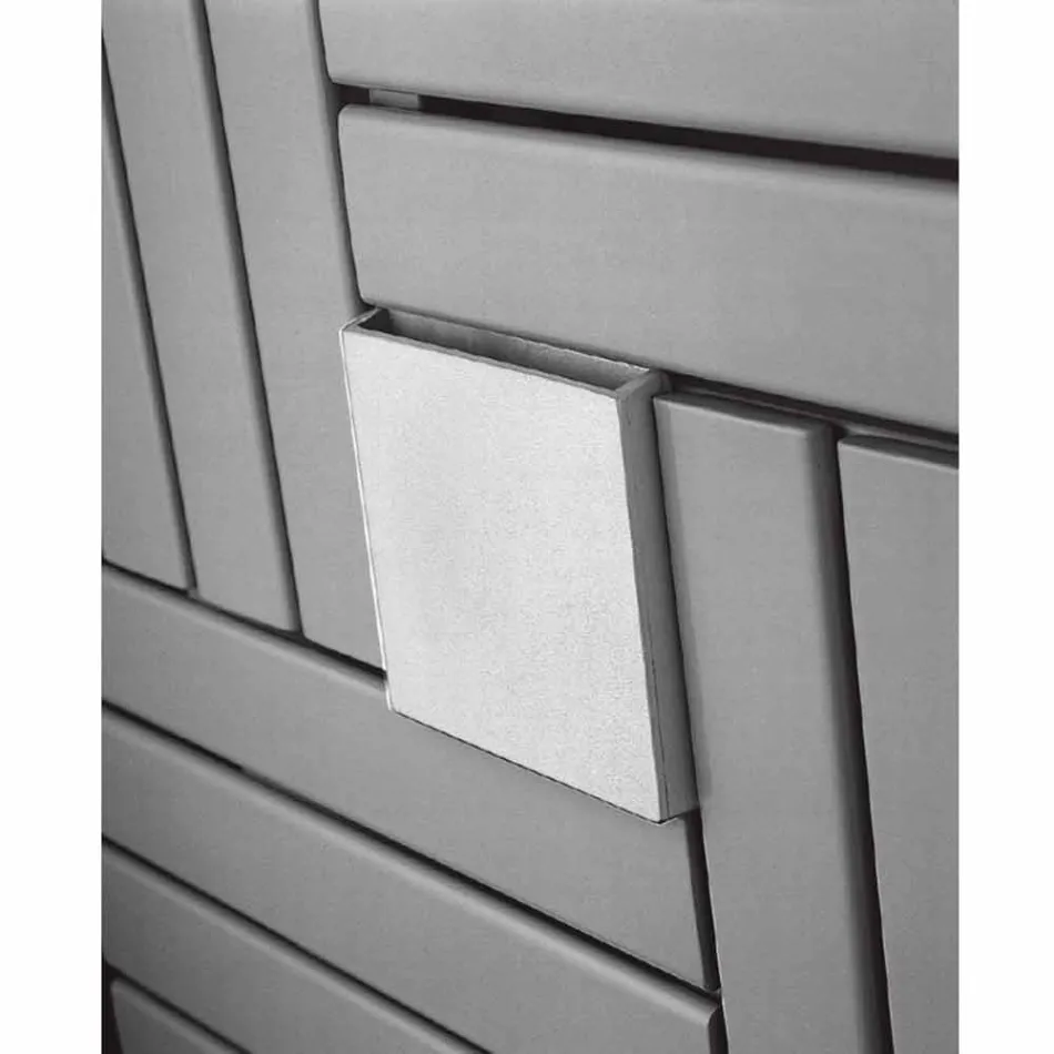 Termoarredo hydraulisk kvadratisk design som göras i Italien Square Scirocco H Viadurini