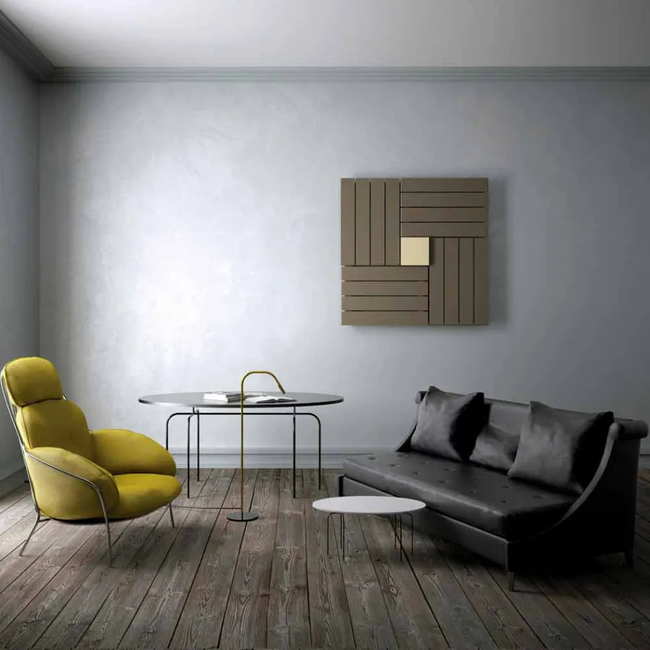 Termoarredo hydraulisk kvadratisk design som göras i Italien Square Scirocco H Viadurini