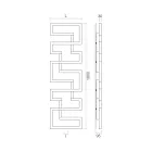 Hydraulisk kylare Tillverkad i rostfritt stål Tillverkad i Italien - Ugn Viadurini