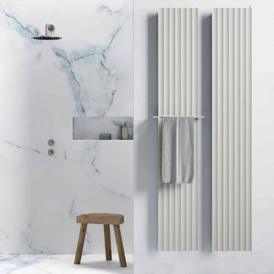 Modern design hydraulisk väggmonterad radiator upp till 700 W - 100 linjer Viadurini