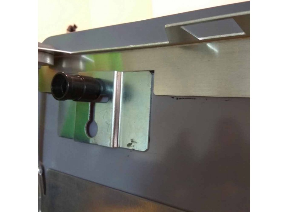 Glas radiator och hydraulisk spegelblank yta tills 705W vrid Jonny Viadurini
