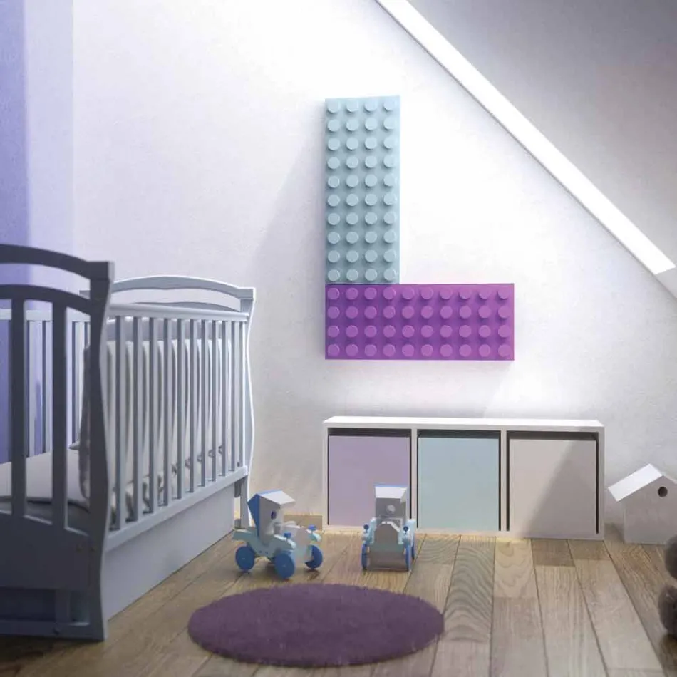 Termoarredo elektrisk konstruktion Lego tillverkas i Italien Scirocco H Viadurini