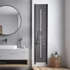 Lux Mixed Radiator med handdukstork i stål Tillverkad i Italien Viadurini