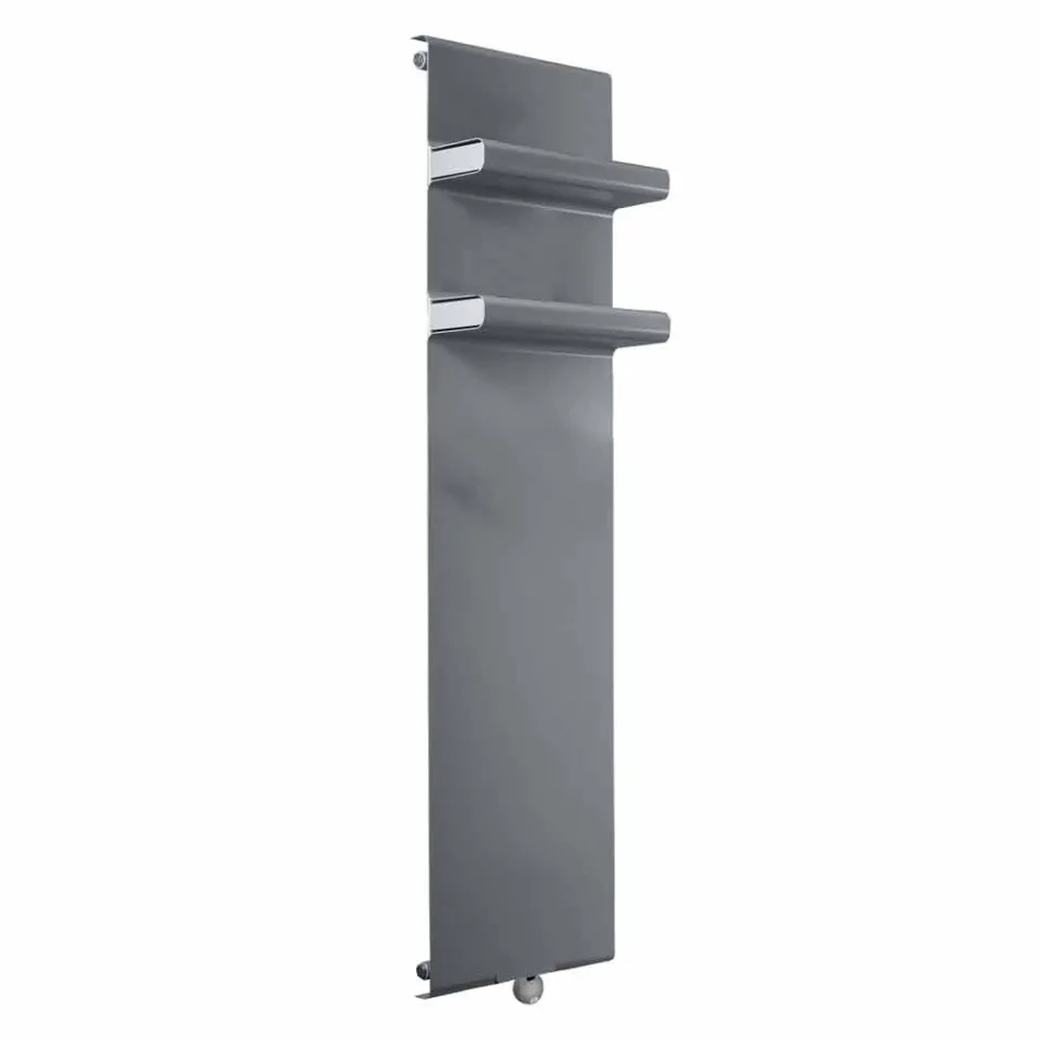 Vertikal elektrisk designhandduksradiator upp till 1000 watt - Rebel Viadurini