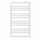 Kylarhandduksvärmare Badrums fyrkantig design i stål 412 W - torn Viadurini