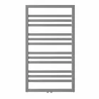 Kylarhandduksvärmare Badrums fyrkantig design i stål 412 W - torn Viadurini