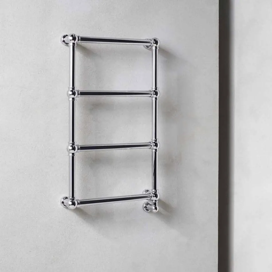 Elektrisk handdukvärmare krom i mässingsdesign 200 W - Caesar Viadurini