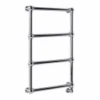 Elektrisk handdukvärmare krom i mässingsdesign 200 W - Caesar Viadurini