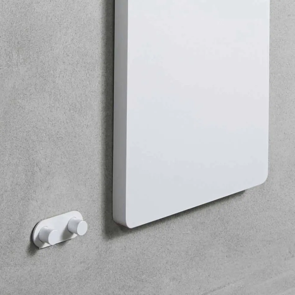 Vertikal kylare med hydraulisk design i färgad aluminium upp till 662 W - bok Viadurini