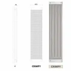 Vertikal hydrauliska Termoarredo modern design New Dress av Scirocco H Viadurini