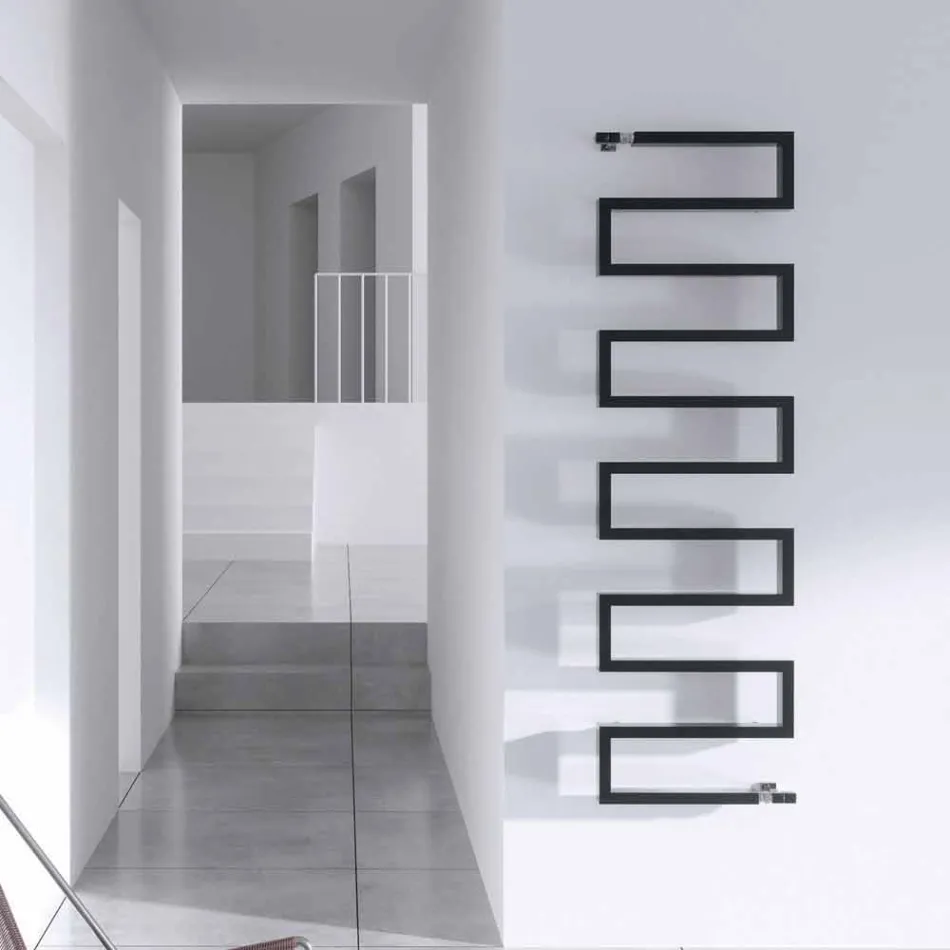 Hydraulisk vertikal radiator konstruktion Snake av Scirocco H Viadurini