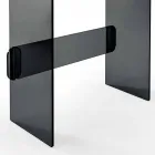 Makeup toalettbord med spegel och glaslåda 3 ytor - Salvie Viadurini