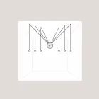 TOSCOT Apuan systemet rosett bas 230v Made in Toscana Viadurini