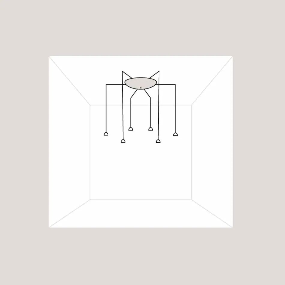 TOSCOT Apuan systemet rosett bas 230v Made in Toscana Viadurini