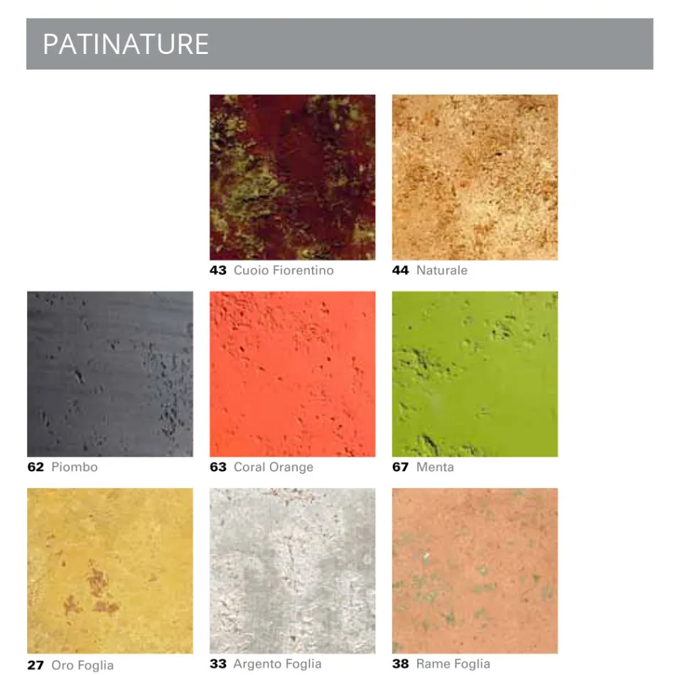 TOSCOT Asiago vägg med armarna som gjorts i Toscana Viadurini