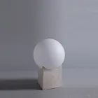 Toscot Atlante utomhusljusstolpe i terrakotta tillverkad i Toscana Viadurini