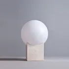 Toscot Atlante utomhusljusstolpe i terrakotta tillverkad i Toscana Viadurini