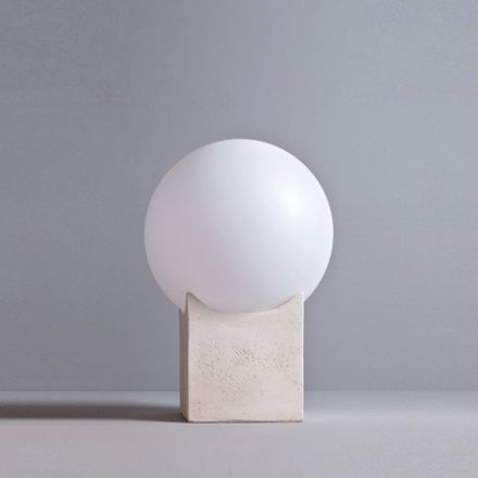 Toscot Atlante utomhusljusstolpe i terrakotta tillverkad i Toscana Viadurini