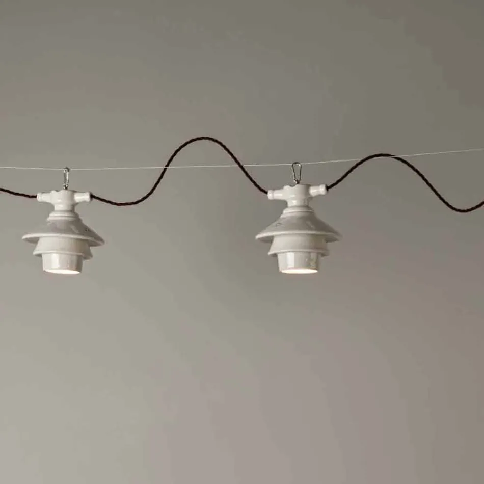 TOSCOT Battersea hängande lampa med terrakotta kruka Viadurini