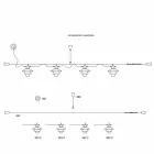 TOSCOT Battersea hängande lampa med terrakotta kruka Viadurini
