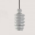 TOSCOT Battersea lampa vit keramisk suspension