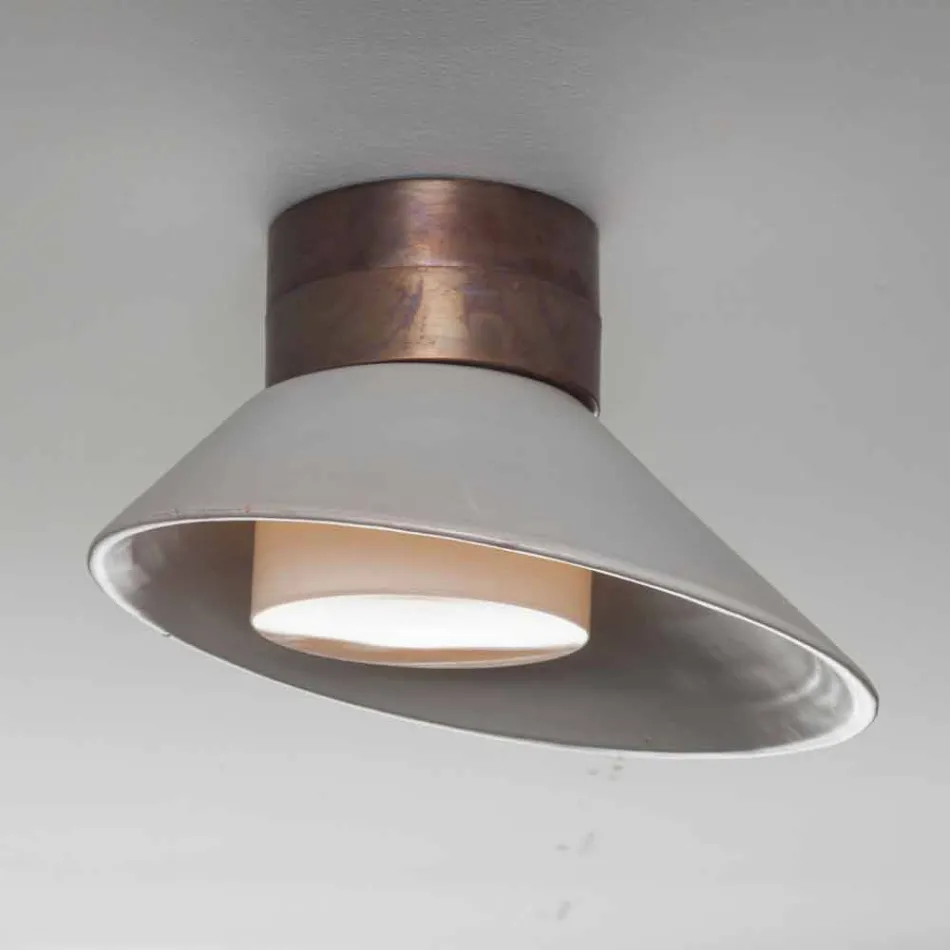 ! Lamp TOSCOT Chapeau vägg / tak gjort i Toscana Viadurini