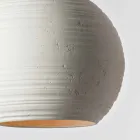 TOSCOT Newton Samtida taklampa i handgjorda terrakotta Viadurini