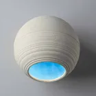 TOSCOT Newton tak / vägg skev terrakotta Viadurini