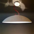 TOSCOT Notorius lampa oval suspension tillverkad i Toscana Viadurini