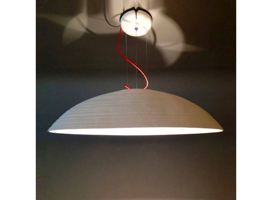 TOSCOT Notorius lampa oval suspension tillverkad i Toscana Viadurini