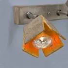 TOSCOT reglette Plate 2 riktade lampor gjorda i Toscana Viadurini