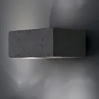 Toscot Smith LED trädgårdsvägglampa i terrakotta, tillverkad i Toscana Viadurini