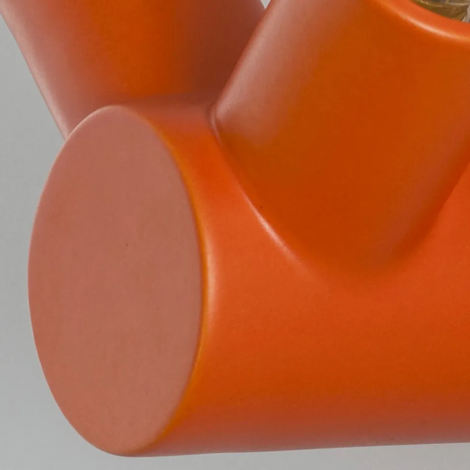 Toscot Traffic vägglampa i keramik och metall tillverkad i Toscana Viadurini