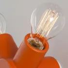 Toscot Traffic vägglampa i keramik och metall tillverkad i Toscana Viadurini